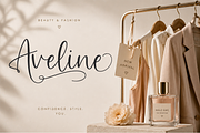 Avelyna – Elegant Handwritten Script, a Script Font by cocodesign (Thumbnail 2 of 9)