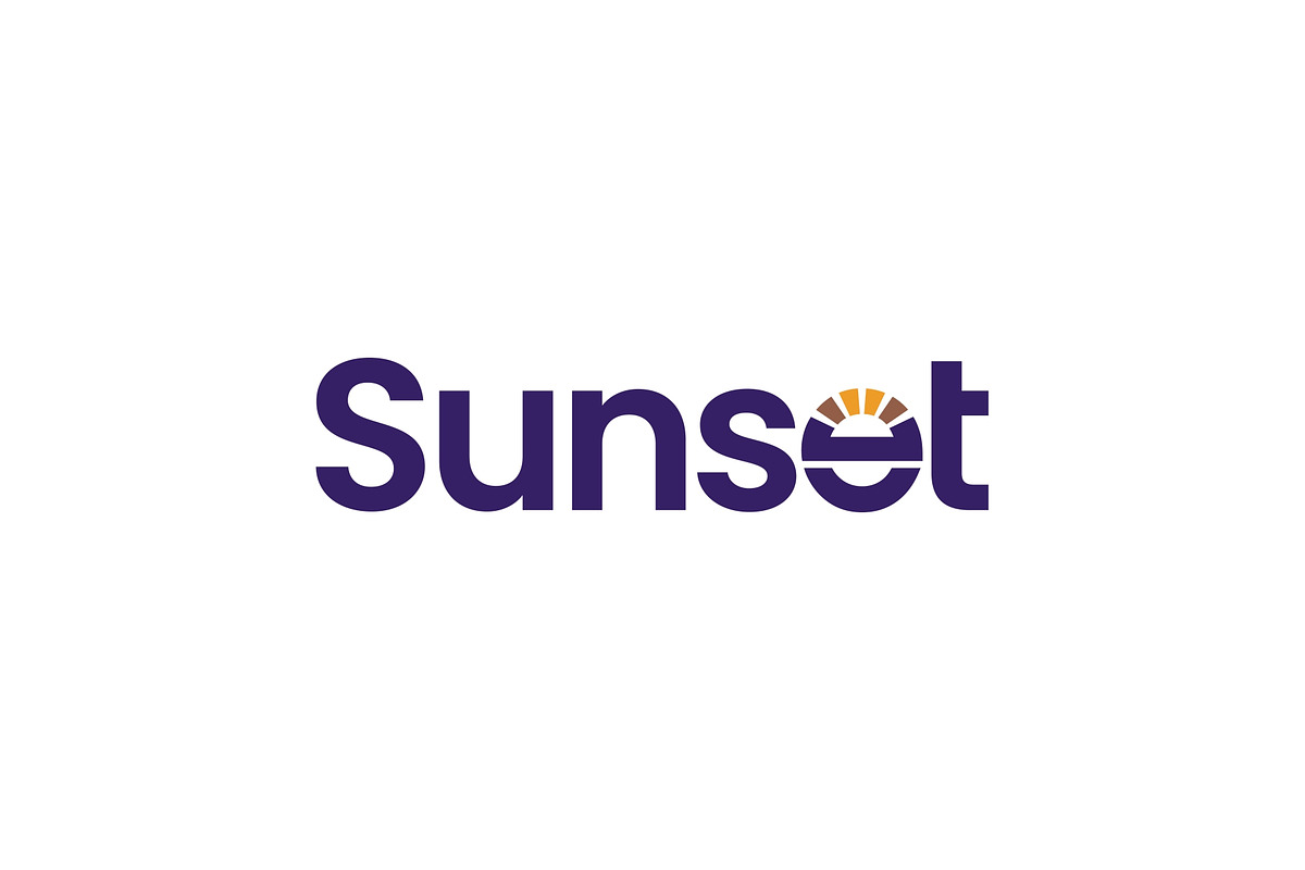 Sunset Wordmark Logo, a Branding & Logo Template by ika trisiana (Photo 1 of 2)