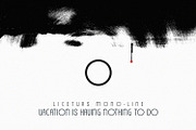 Liceturs Typeface Monoline Font, a Sans Serif Font by Maulana Creative (Thumbnail 4 of 7)