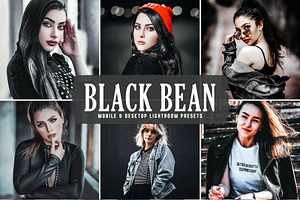 Black Bean Pro Lightroom Presets