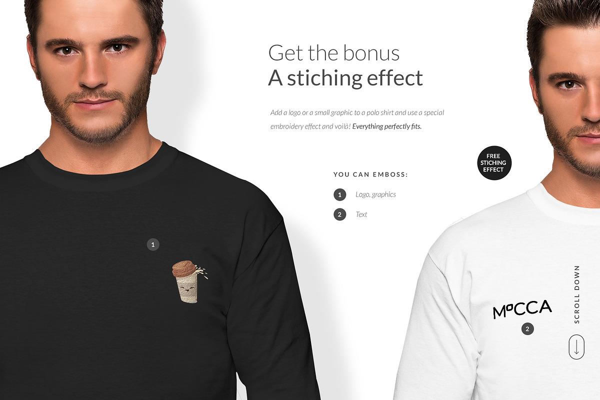 Men Longsleeve Mockups Set FREE DEMO, a Books & Magazine Mockup by Apparel_Mockups (Photo 16 of 24)