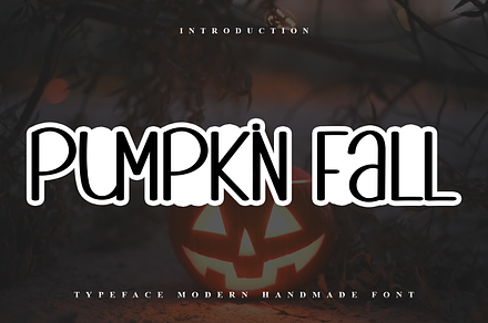 Pumpkin Fall, a Serif Font by FreshTypeINK