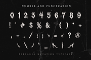 Forsaken Mutation | Death Metal Font, a Symbol Font by Masyafi Studio (Thumbnail 4 of 9)