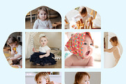 Collage Photo Frame Design Bundle, a Print Template by MRI STUDIO (Thumbnail 32 of 52)