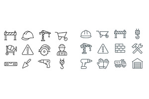 Construction symbols and tools, an Industrial Photo by ZinetroN