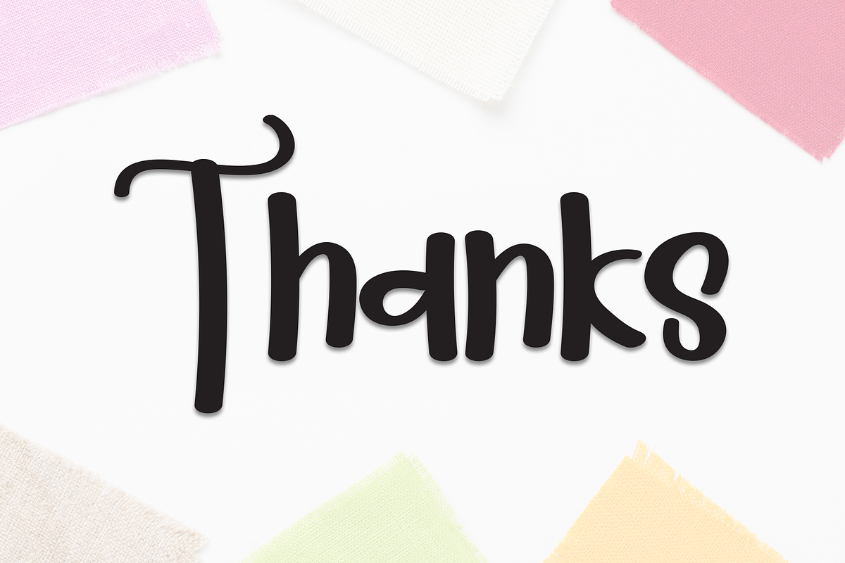 Unity Sticker | Script Font, a Handwritten Font by Scratchones (Photo 8 of 8)