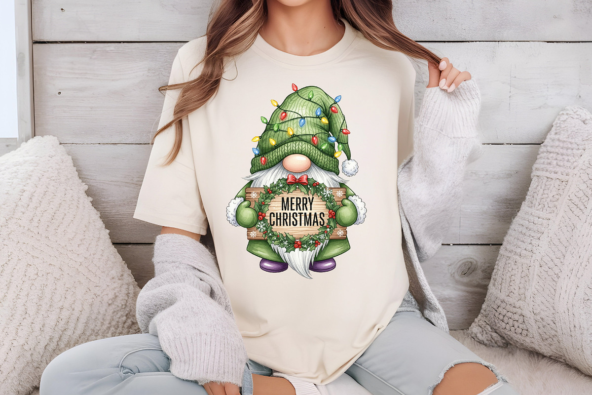 Merry Christmas Gnomes Png, an Illustration by DreamCafeArt (Photo 3 of 6)