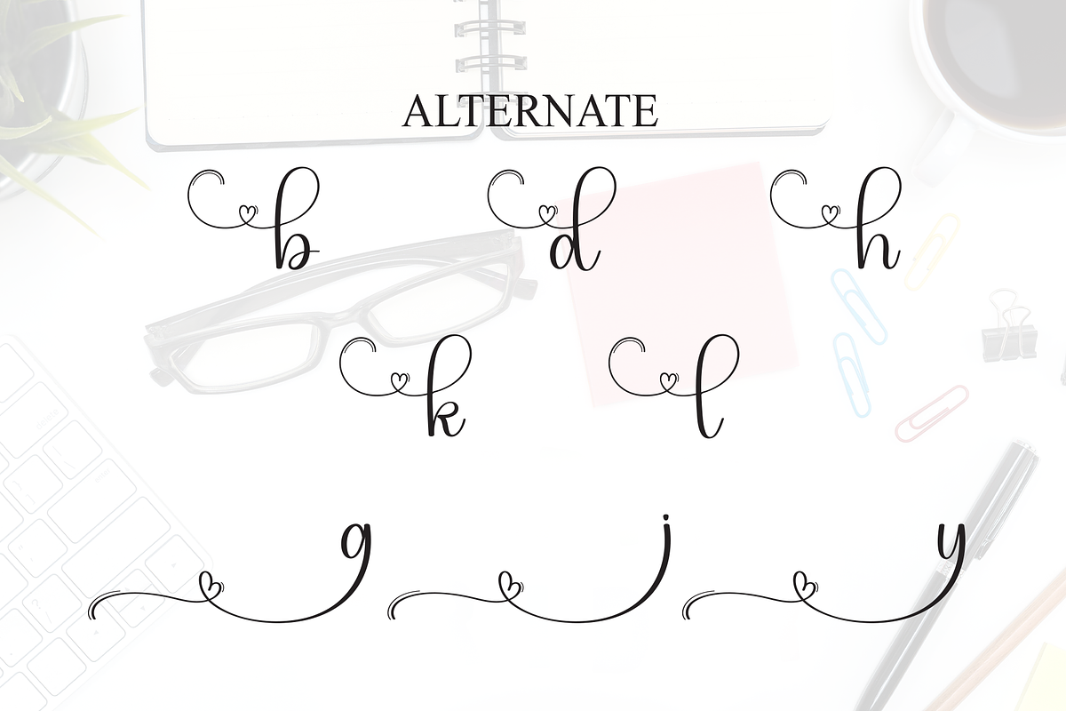 Wednesday | Script Font, a Handwritten Font by Scratchones (Photo 8 of 9)