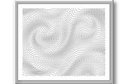 Abstract background with wavy lines, a Texture Graphic by RODINA (Thumbnail 3 of 3)