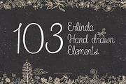 103 Erlinda Hand Drawn Elements, a Decorative Illustration by Revoltan Studios (Thumbnail 1 of 2)