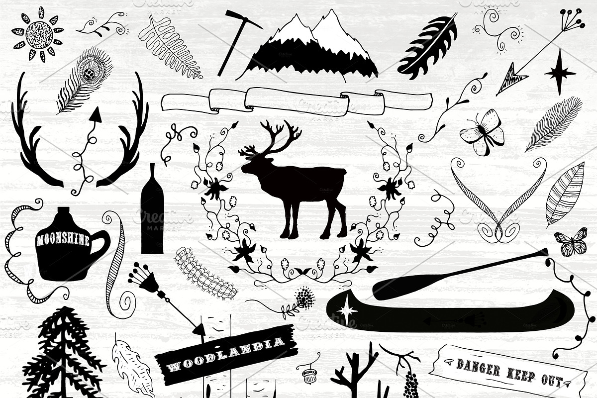 Woodlandia Hand Drawn Illustrations, an Illustration by Lone Star I&D (Photo 4 of 4)