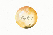 Watercolor funny bubbles clipart, an Object Graphic by OrangePeafowlArt (Thumbnail 9 of 9)
