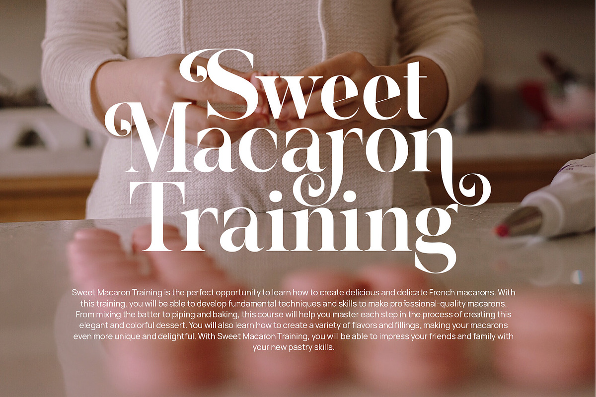 Hubein Kamaru Elegant Ligature Font, a Serif Font by Graphicxell (Photo 16 of 22)