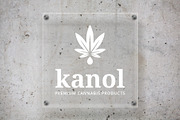 Kanol Cannabis Hemp Marijuana Logo, a Branding & Logo Template by Tovarkovdesign (Thumbnail 2 of 6)