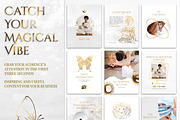 Spiritual Instagram Posts | Reiki, a Social Media Template by Under My Cozy Roof (Thumbnail 2 of 10)