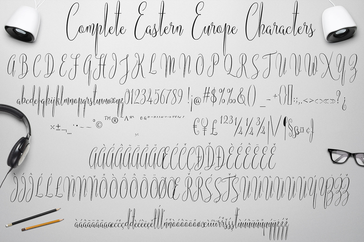 American Script, a Script Font by Royaltype