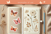 Whimsical Butterfly Clipart Patterns, a Pattern Graphic by AnnaViolet_store (Thumbnail 12 of 12)