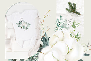 Evergreen -winter Florals