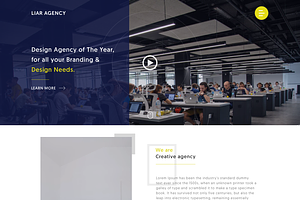 Sketch Creative/Design Agency Theme
