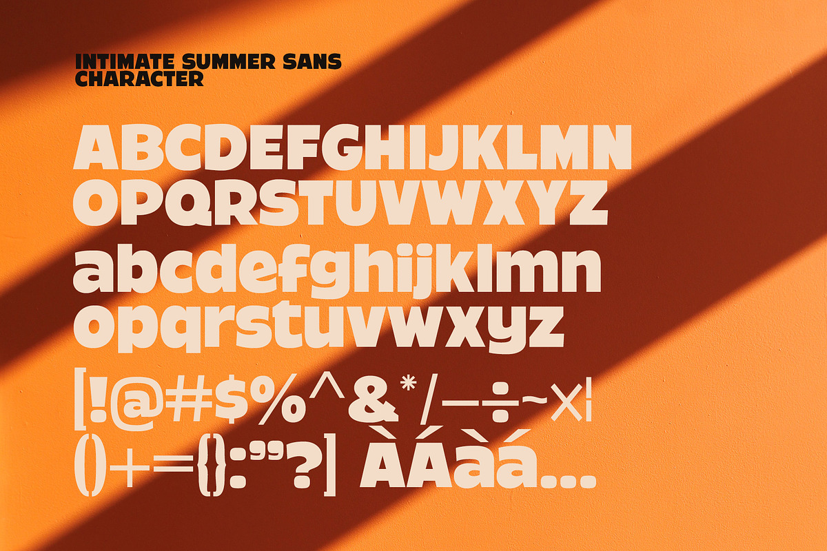 Intimate Summer Font Duo, a Sans Serif Font by Get Studio (Photo 13 of 14)