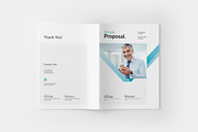 Simple Proposal Template I Canva, a Brochure Template by PixWork (Thumbnail 2 of 9)