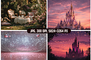 Birthday Girl-themed Photo Backdrops, a Background Graphic by PrintHaven Designs (Thumbnail 9 of 12)