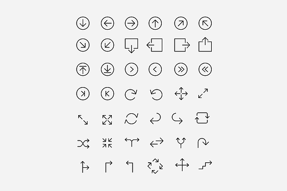 42 Arrow Icons