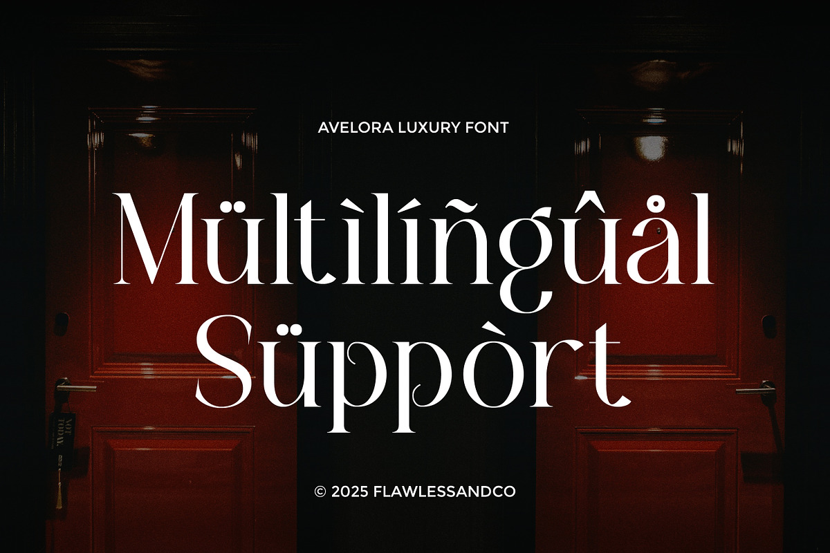 Avelora – Luxury Logo Serif Font, a Serif Font by Flawless And Co (Photo 7 of 10)