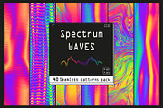 Spectrum lines patterns., a Pattern Graphic by Gudiny (Thumbnail 1 of 7)