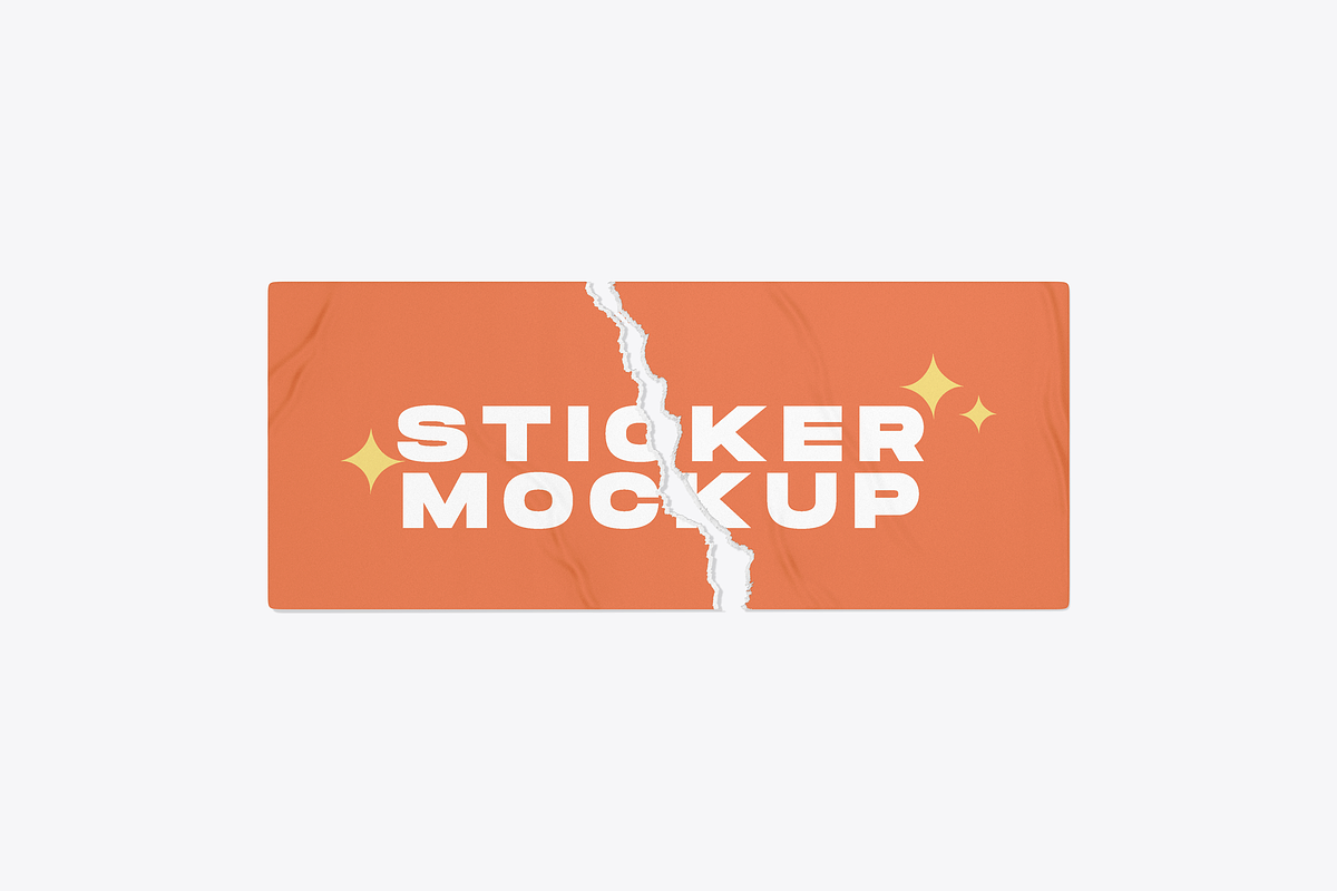 70+ Must-Have Sticker Mockups, a Mockup by Mockupdaddy (Photo 2 of 70)