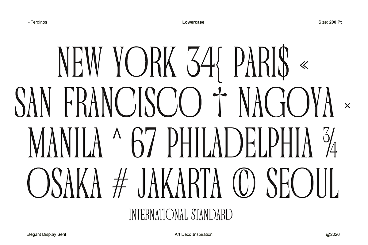 Ferdinos, a Serif Font by Dora Typefoundry (Photo 14 of 14)