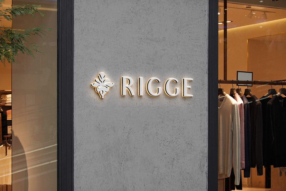 3D Logo Mockup Modern Storefront, a Product Mockup by Asylab (Photo 4 of 5)