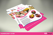 Flowers Shop Flyer - SK, a Flyer Template by UNIK Agency (Thumbnail 4 of 5)