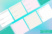 TIME MANAGEMENT_Full Planner Set, a Stationery Template by GoodNess Graphics (Thumbnail 5 of 8)