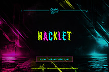 Hacklet Decorative Font
