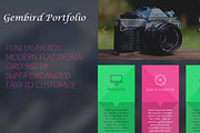 Gembrid Portfolio Design, a Websites & App Template by Marko Banovic (Thumbnail 1 of 5)