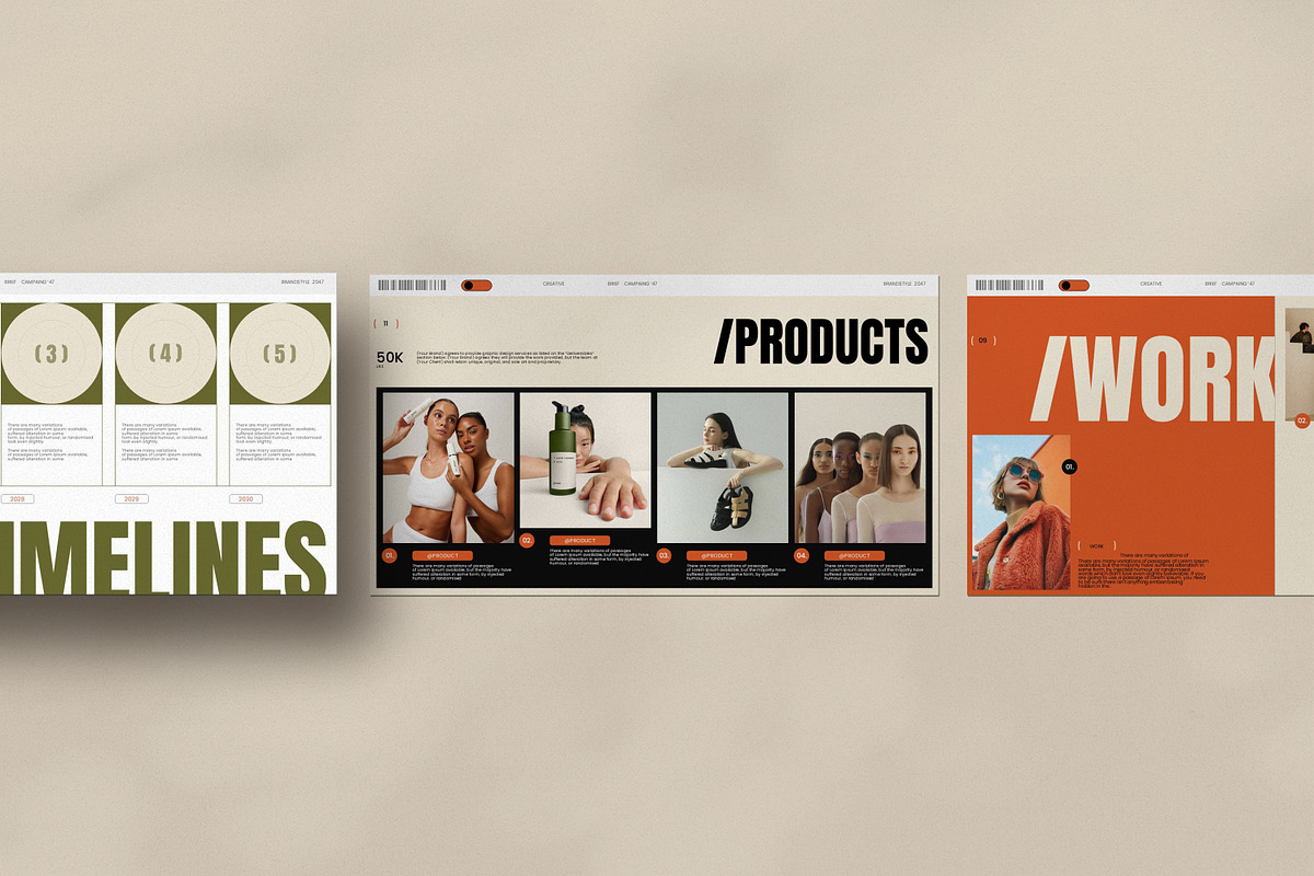 HAZE | Brief Campaign GSL Figma, a Presentation Template by Studio Temply (Photo 5 of 12)