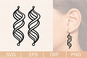 Easter Earrings Laser Cut SVG Bundle, an Object Graphic by jannatulpakhi (Thumbnail 5 of 10)