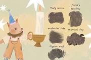 Ilustrarium brushes for procreate, a Brush Add-On by Eliza Moreno Illustration (Thumbnail 6 of 6)