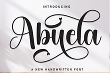 Abuela | Script Font