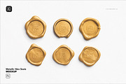 Metallic Wax Seals Mockup, a Product Mockup by Custom Scene (Thumbnail 3 of 12)