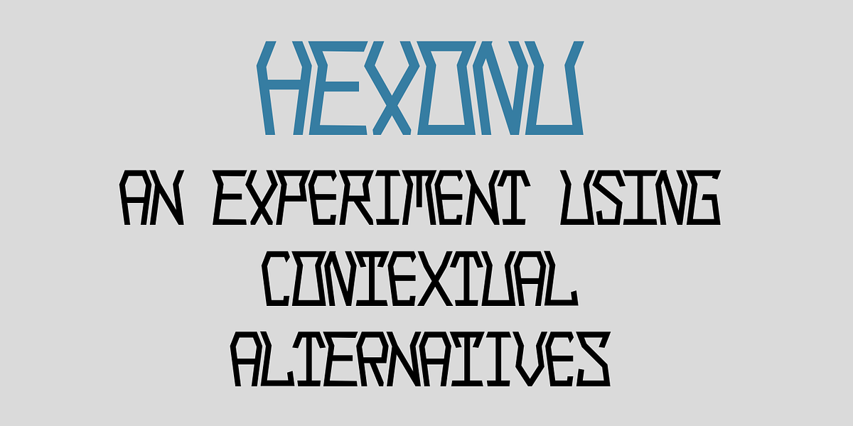 Hexonu, a Sans Serif Font by Ingrimayne Type (Photo 1 of 8)
