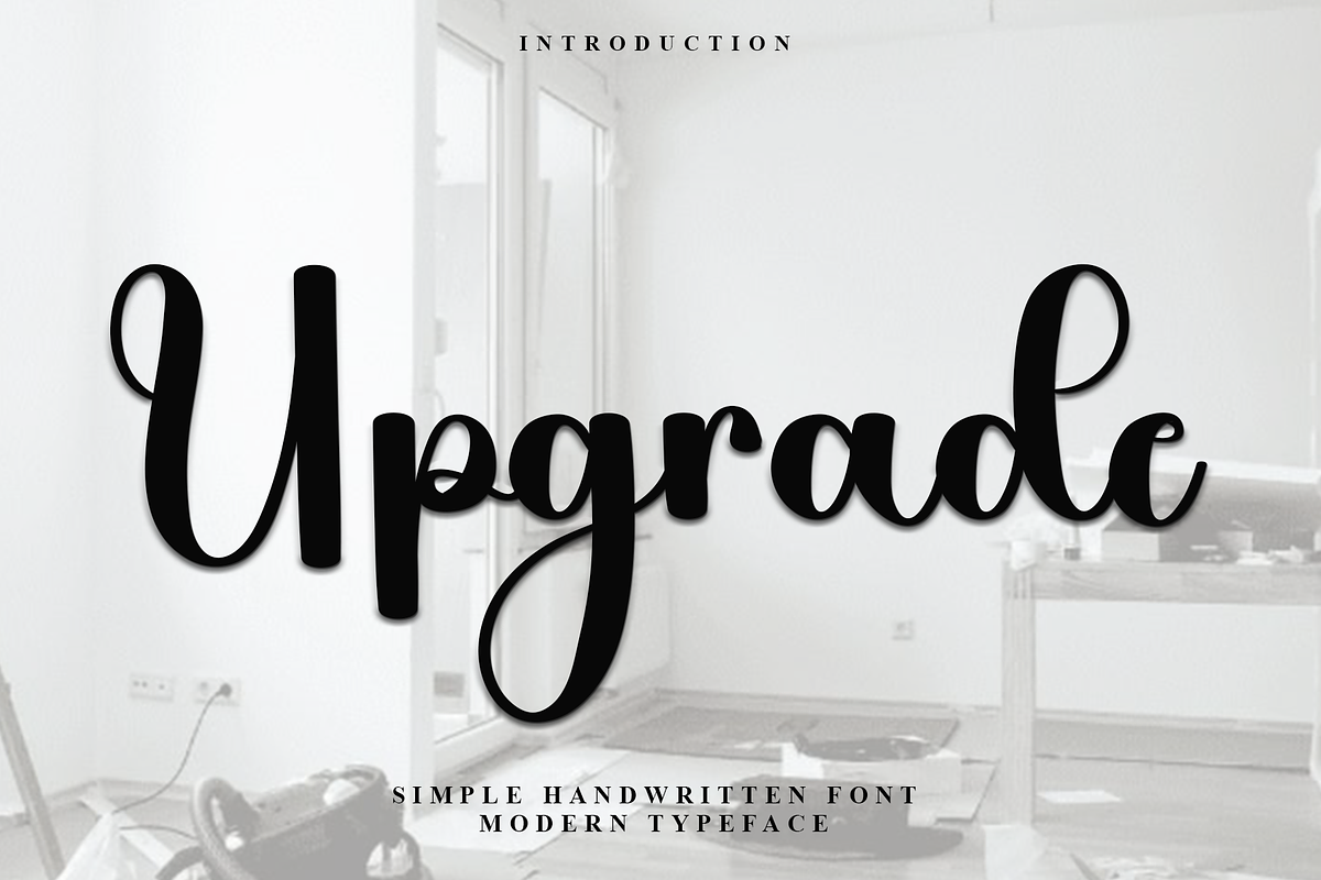 Upgrade, a Handwritten Font by FreshTypeINK (Photo 1 of 8)