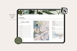 Notion All In One Life Planner