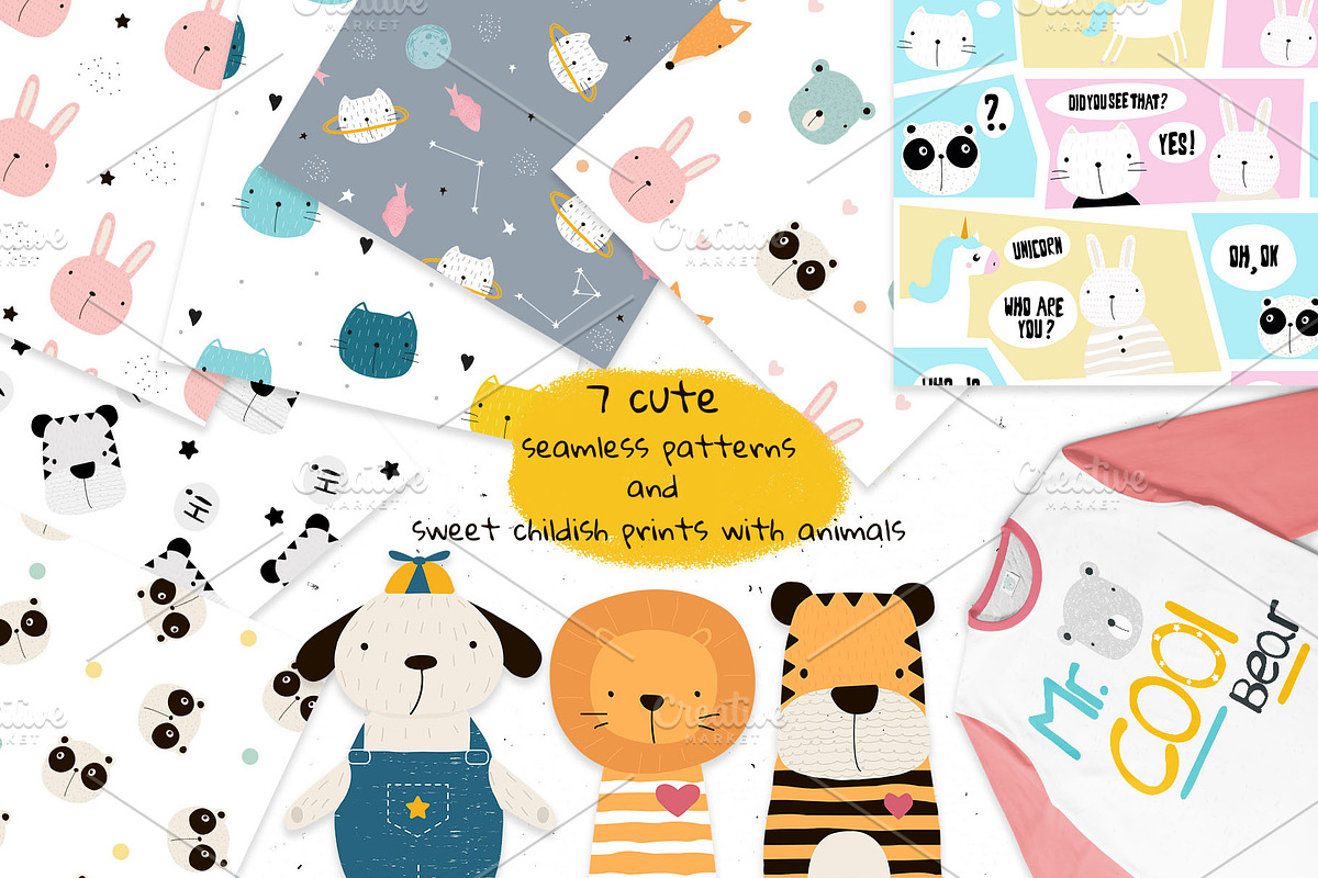 Animals club, an Animal Illustration by Viktoria Siarova (Photo 2 of 8)