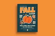 Fall Festival Flyer, a Flyer Template by megarez (Thumbnail 1 of 3)