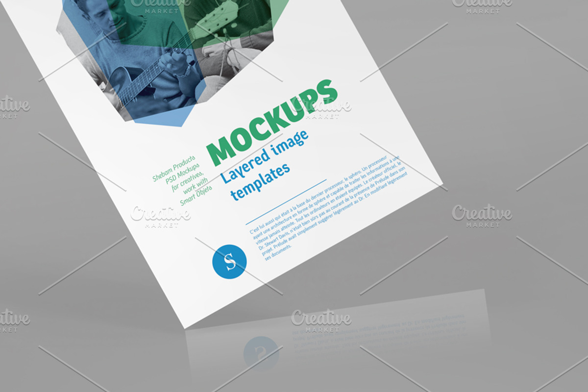 Flyer Mockup - 04, a Print Template by Formelier (Photo 4 of 5)