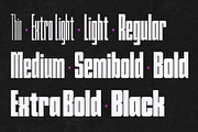 YNF Telegraph | Unicase sans serif, a Sans Serif Font by YNF (Thumbnail 2 of 20)