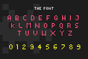 Video Game Font, a Font by Salt & Pepper Designs (Thumbnail 2 of 6)