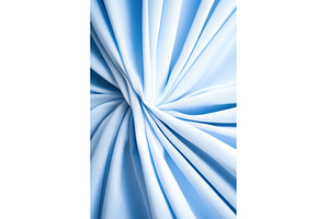 Light Blue Fabric Swirl Abstract, an Abstract Photo by Lermont51